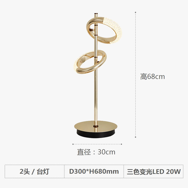 Modern LED Floor Lamp in Iron and Acrylic for Interior Decor