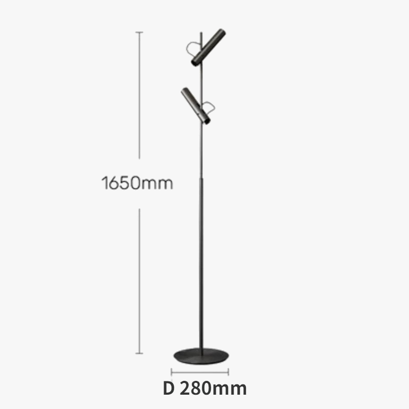 Modern Nordic LED Floor Lamp with Minimalist Creative Design