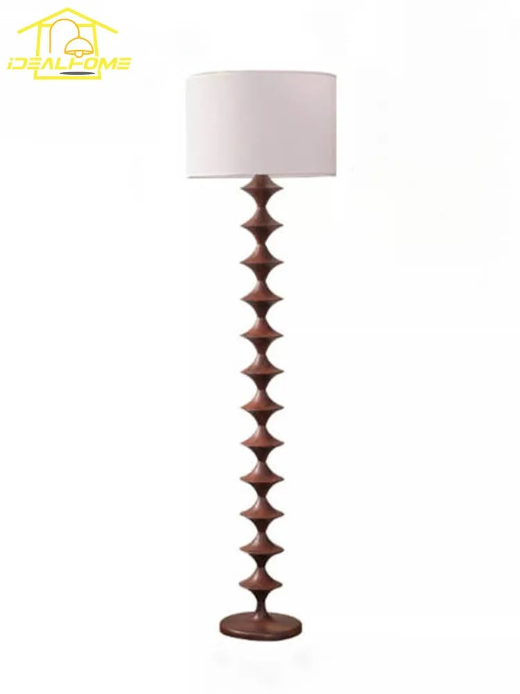 Retro Medieval Gourd-Shaped Decorative Floor Lamp with LED Light