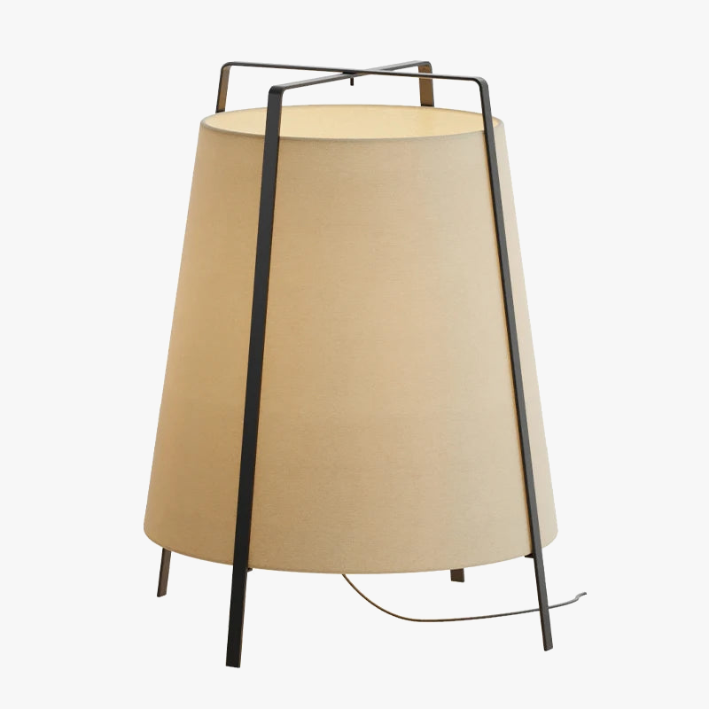 Nordic Minimalist Floor Lamp with Creative Fabric Shade