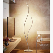 Modern LED Floor Lamp with Remote Control and Dimmable Brightness