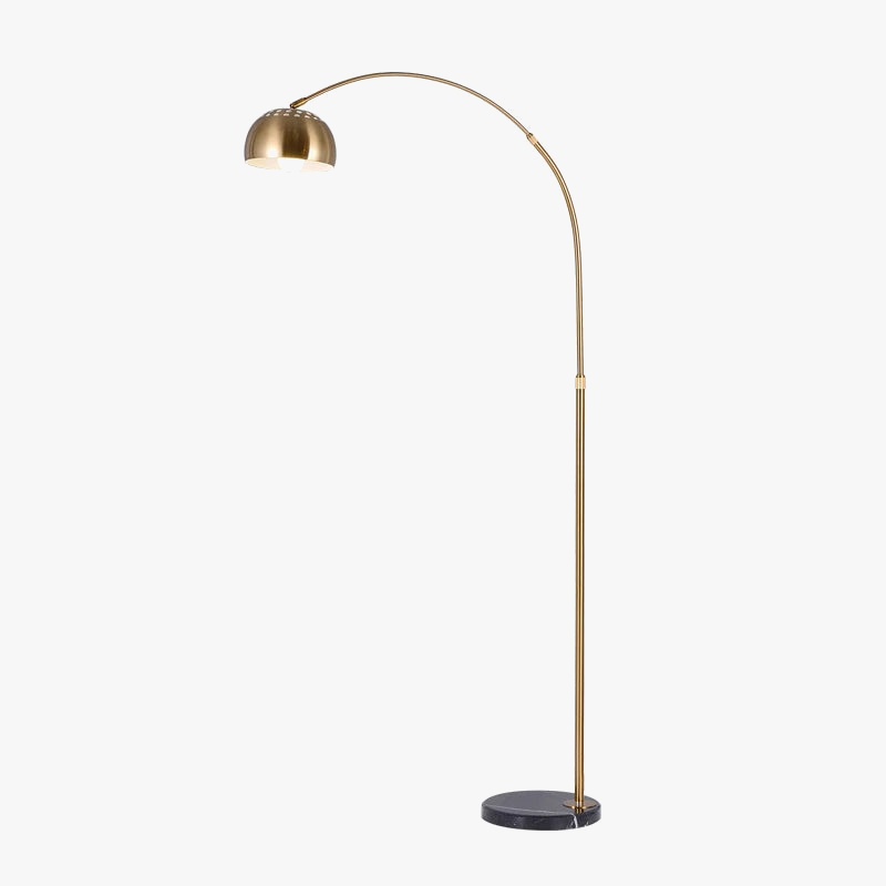 Simple Nordic LED Floor Lamp with Marble Base
