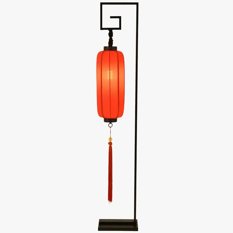 Chinese Zen Retro Floor Lamp for Modern Elegant Décor
