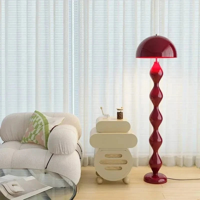 lampadaire scandi à intensité variable design moderne premium Red Norenza