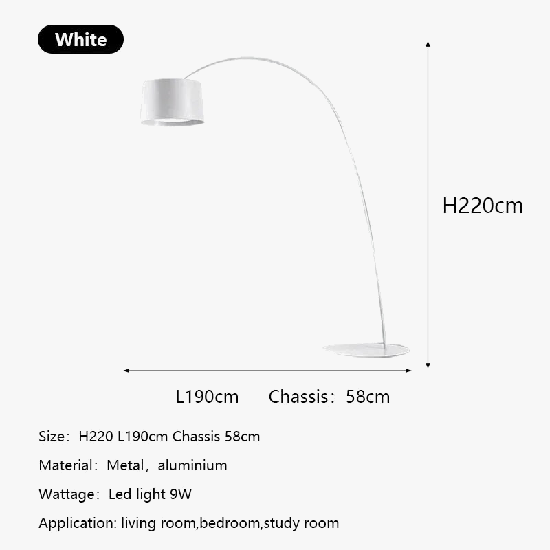 Twiggy Floor Lamp - Minimalist Design for Reading & Study