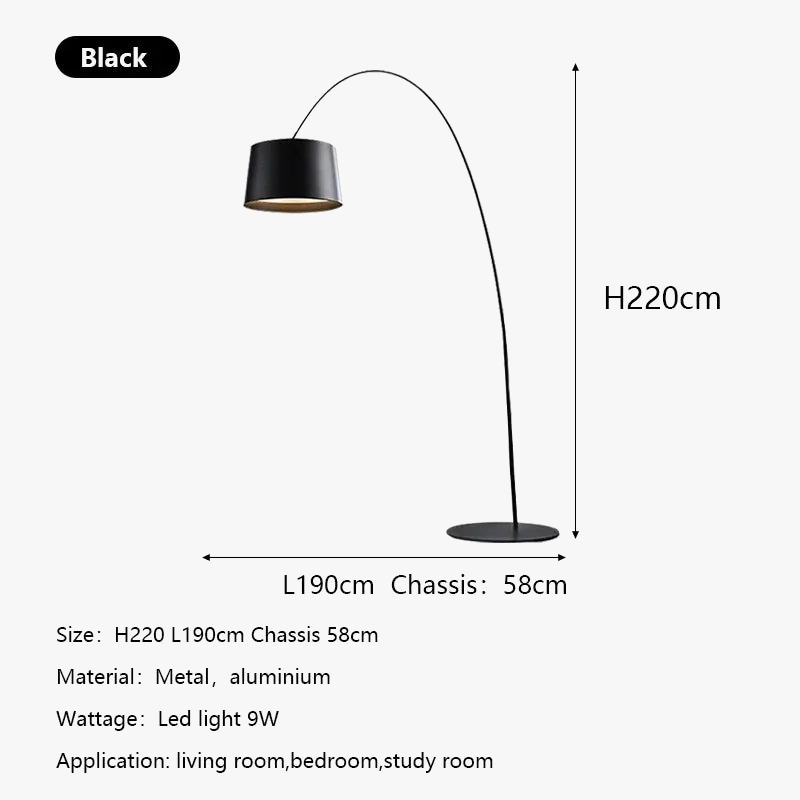 Twiggy Floor Lamp - Minimalist Design for Reading & Study