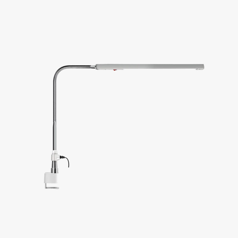 lampe de bureau en aluminium à led ultra mince rotative pour soins des yeux