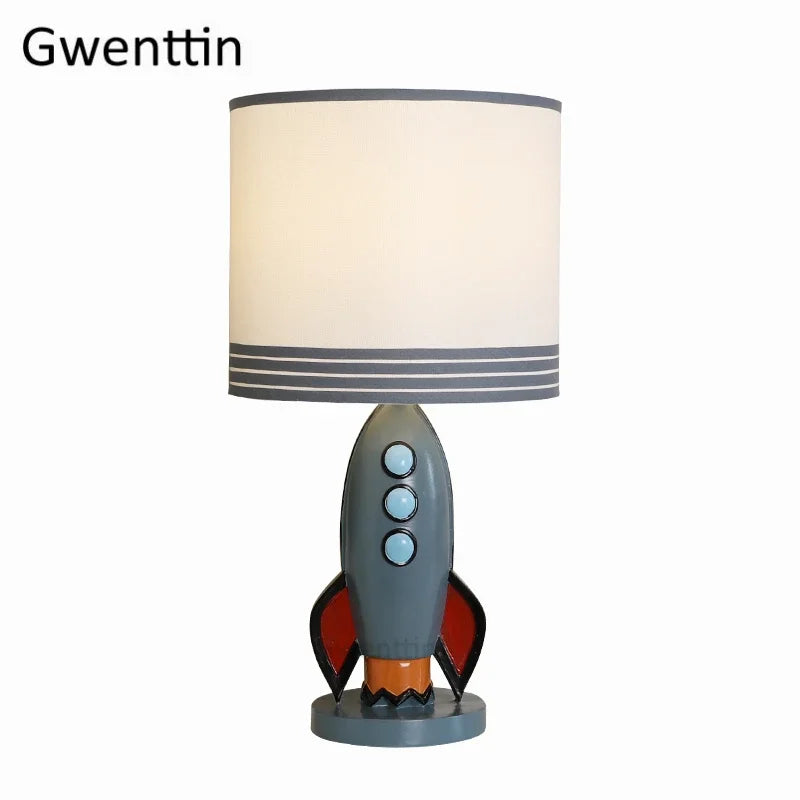 Nordic Artistic Rocket Desk Lamp - Mediterranean Decor
