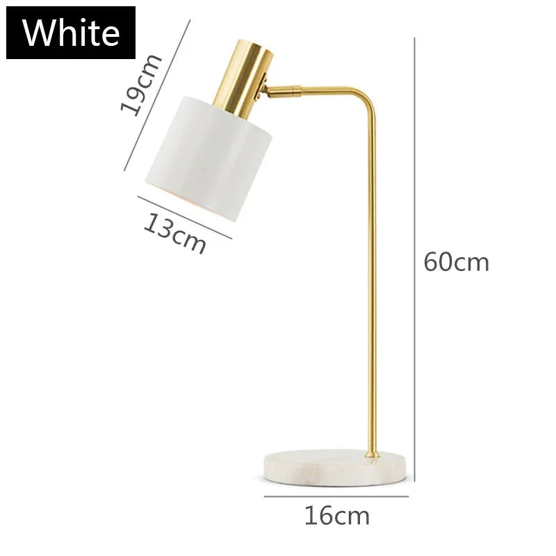 Adjustable Nordic LED Desk Lamp for Reading and Decor
