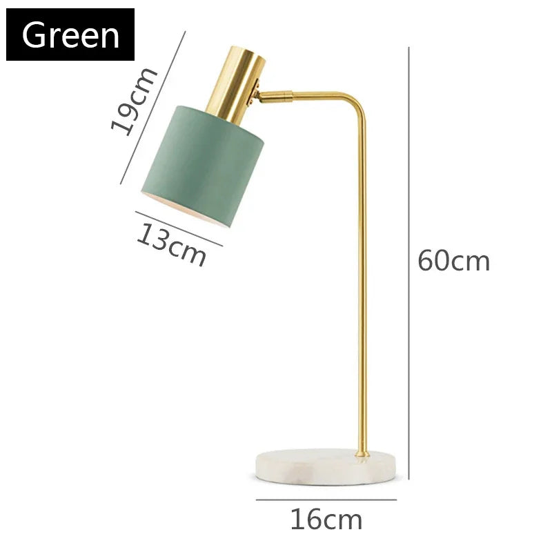 Adjustable Nordic LED Desk Lamp for Reading and Decor