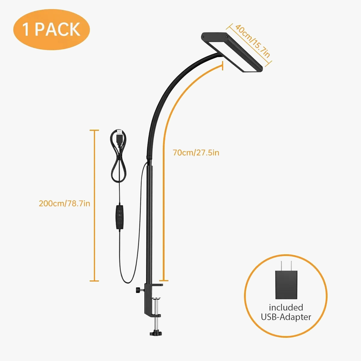 LED Desk Lamp for Home Office