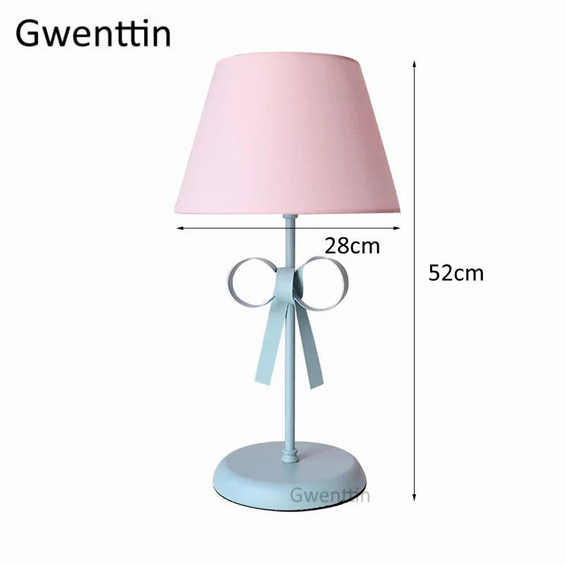 Modern Bow Tie Desk Lamp for Decorative Bedroom