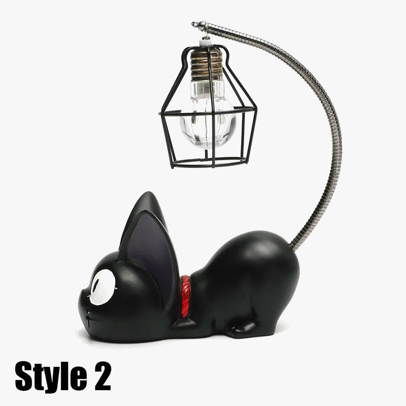 lampe de bureau veilleuse led pour enfants en forme de chat