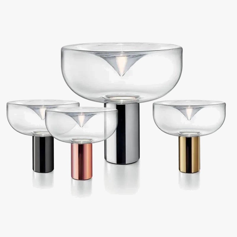 Modern Decorative Glass Radar Design Bedside Lamp