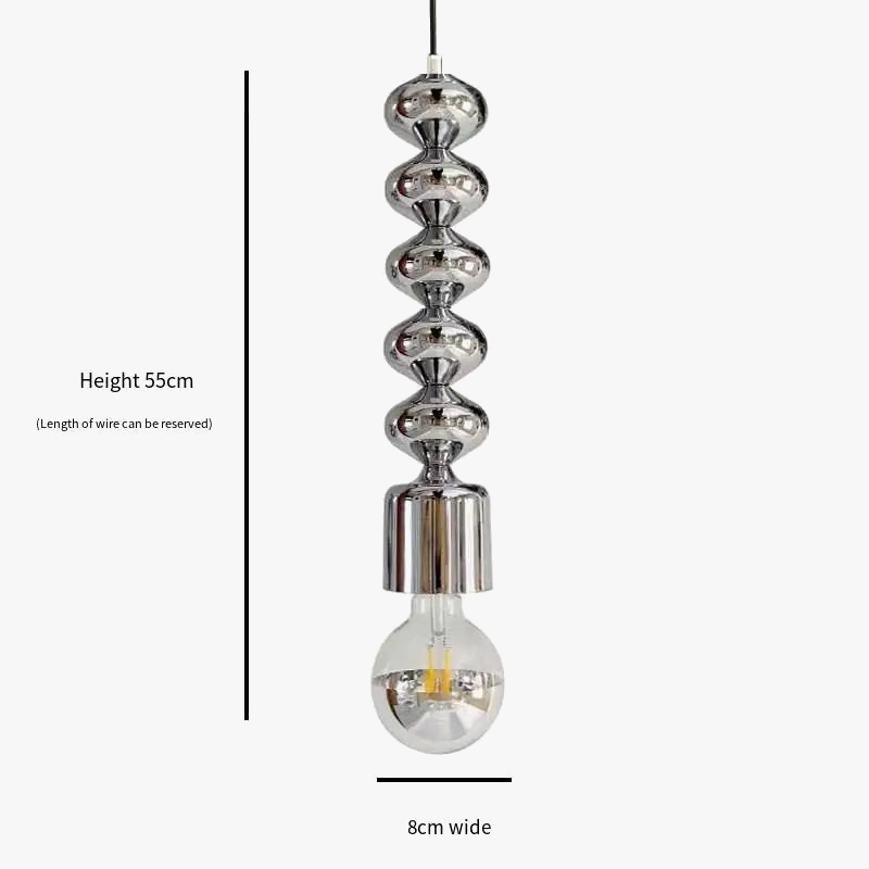 Elegant Minimalist Industrial Rippled Design Table Lamp
