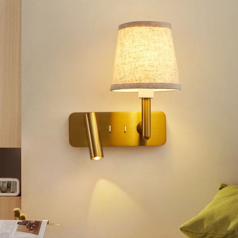 lampe de chevet moderne protection des yeux led luxe Right Norenza