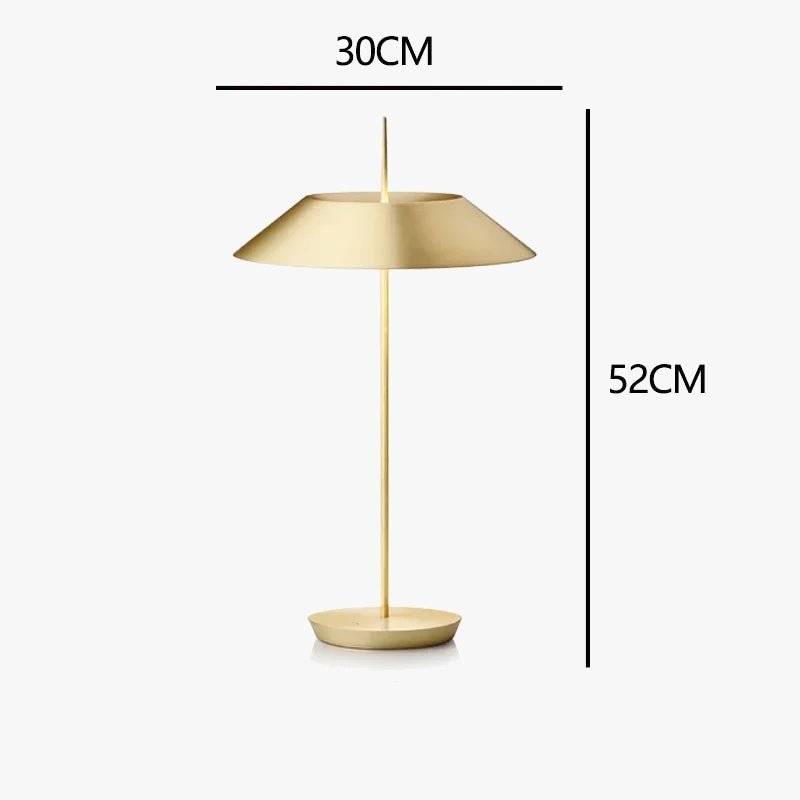 Creative Nordic Luxury Metal Table Lamp