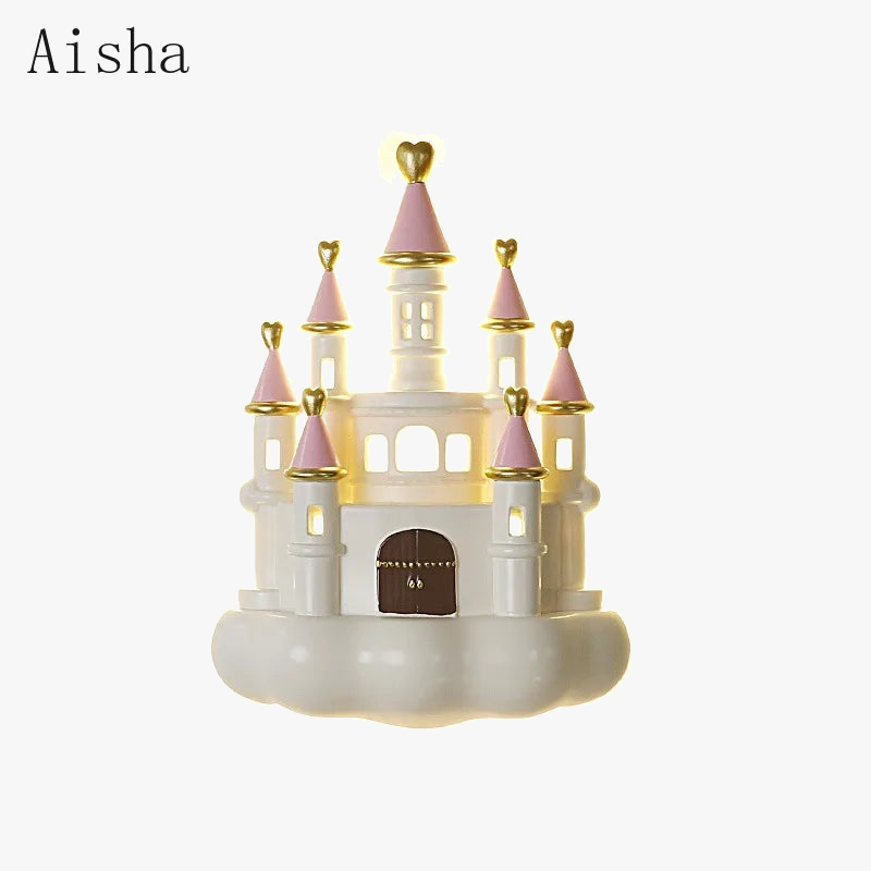 Creative and Protective Princess Castle Night Light for Kids