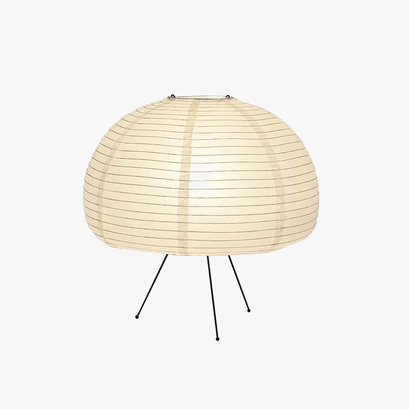 Creative Retro Wabi Sabi Rice Paper Nightstand Lamp