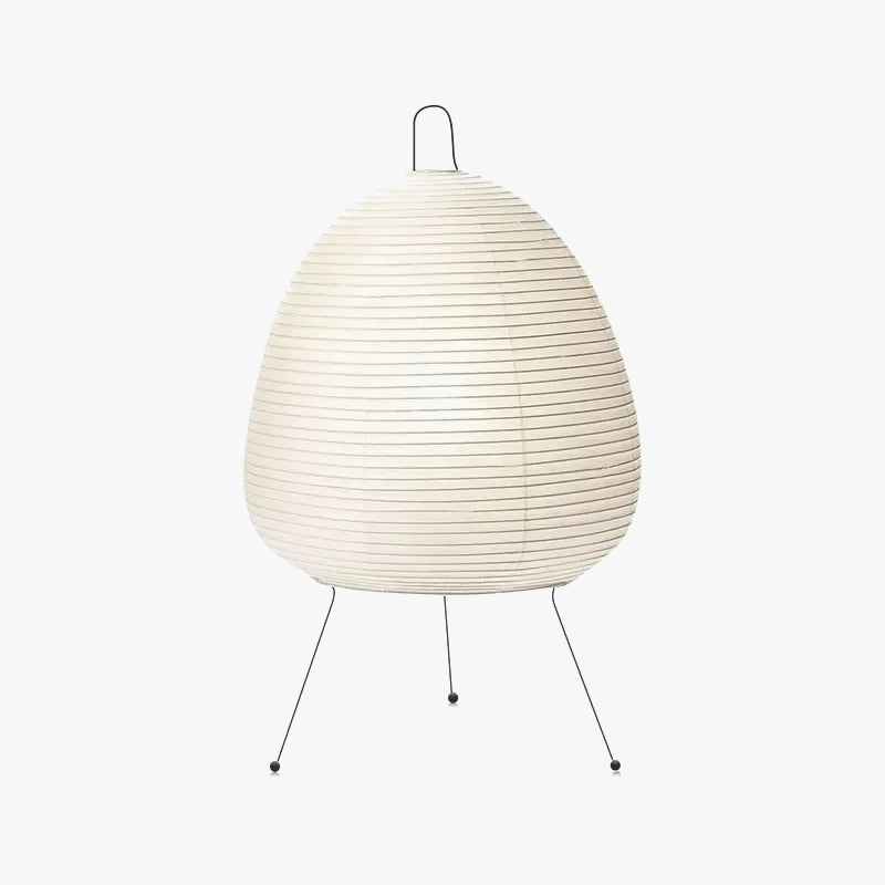 Creative Retro Wabi Sabi Rice Paper Nightstand Lamp