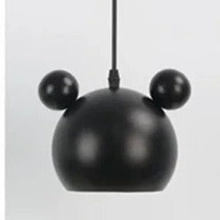 Metal LED Mickey Mouse Pendant Light Decor