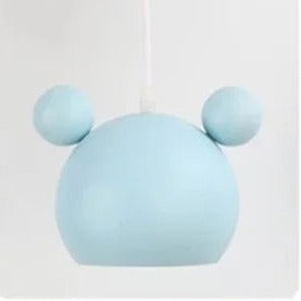 Metal LED Mickey Mouse Pendant Light Decor