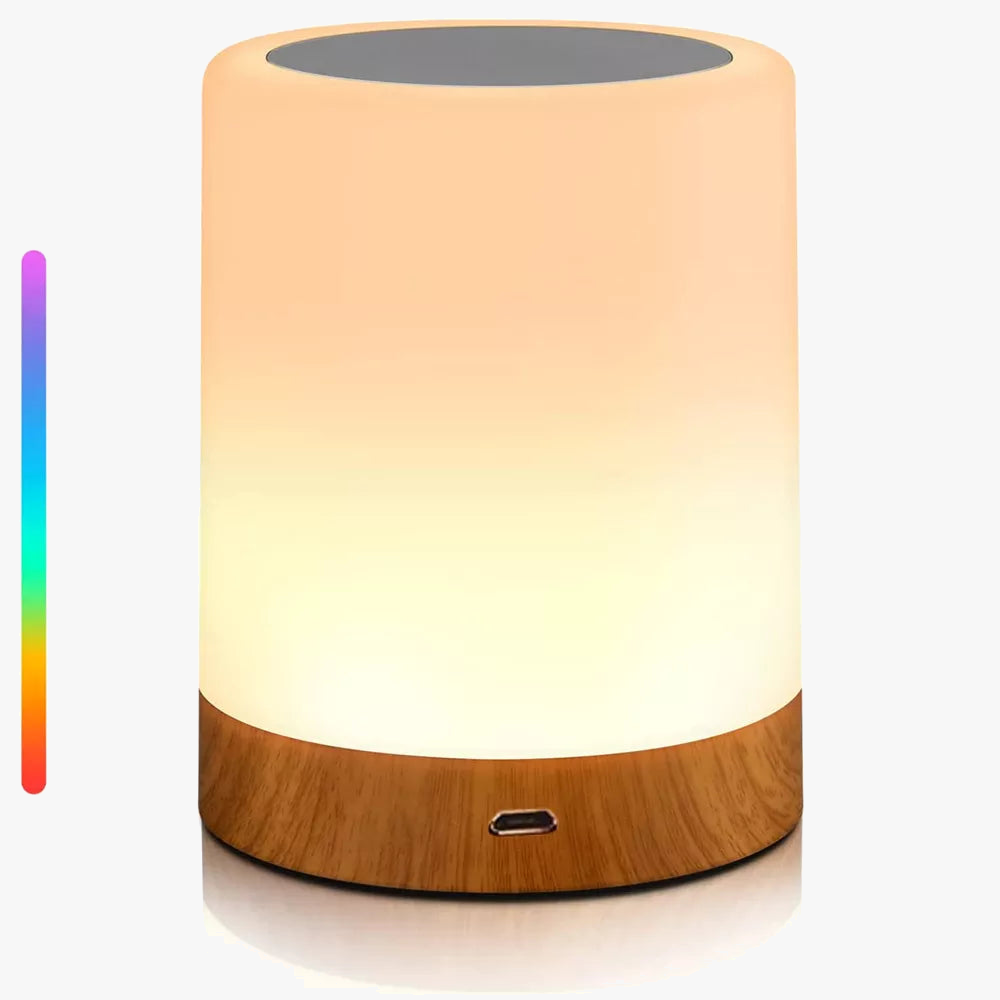 Touch-Sensitive LED Table Lamp with RGB Color Changing