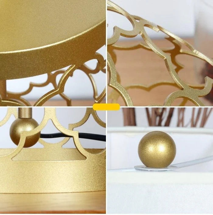 Gold Modern Table Lamp for Bedroom