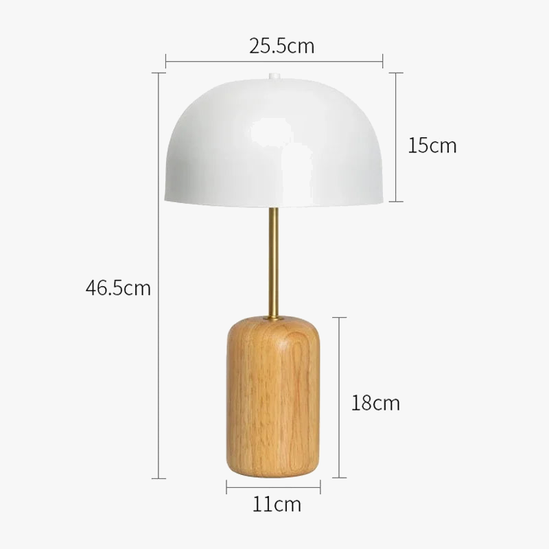Nordic Wooden Lamps for Decorative Office and Reading