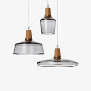 LED Glass Pendant Light in Various Shapes Norenza