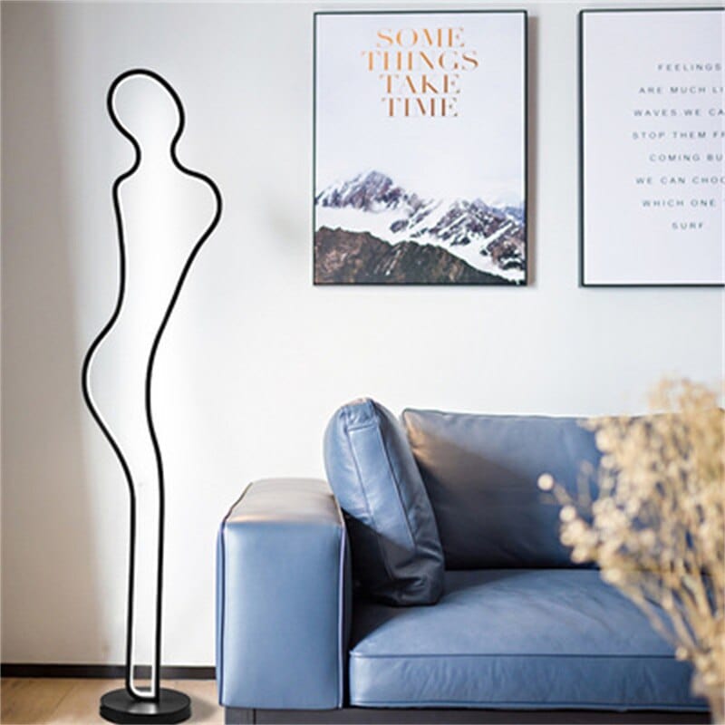 LED Human Figure Design Floor Lamp Linus Norenza
