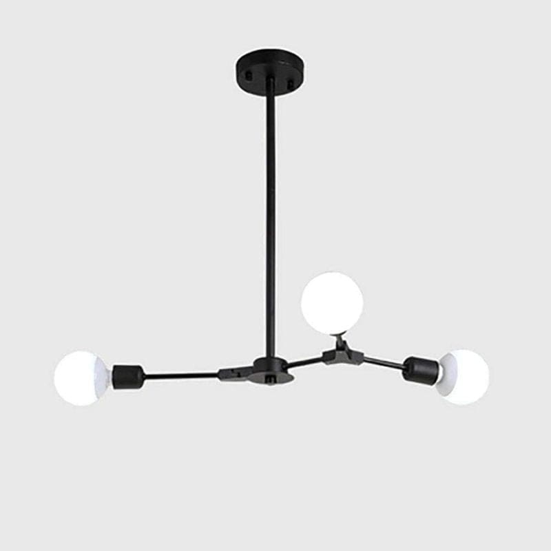 LED Pendant Light with Black Branch Design 3 lights Norenza