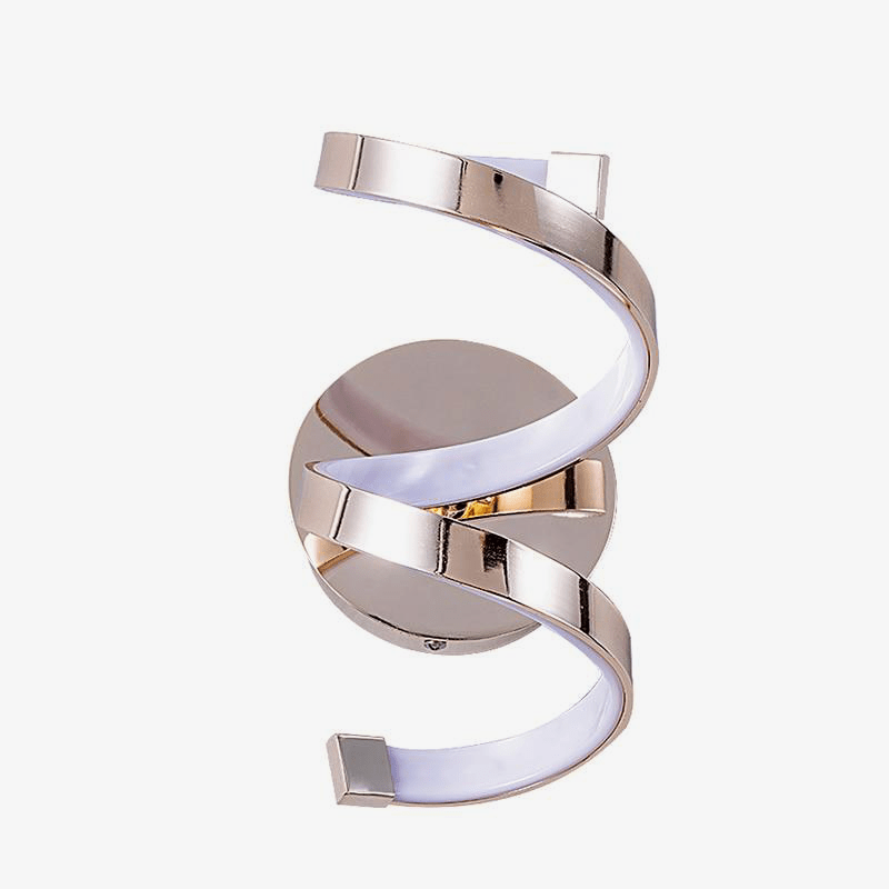 LED Spiral Beads Wall Sconce Rose gold Norenza