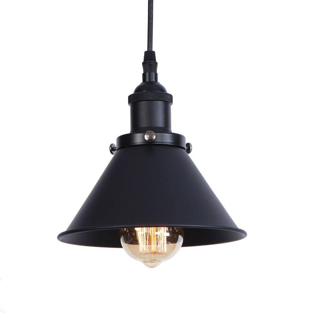 LED Suspension Light with Colorful Metal Shade - Industrial Loft Style Norenza