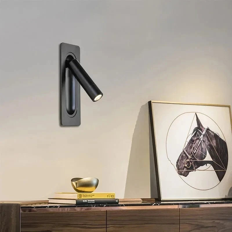LED Wall Lamp Reading Light with Rotating Design for Bedroom and Living Room Norenza