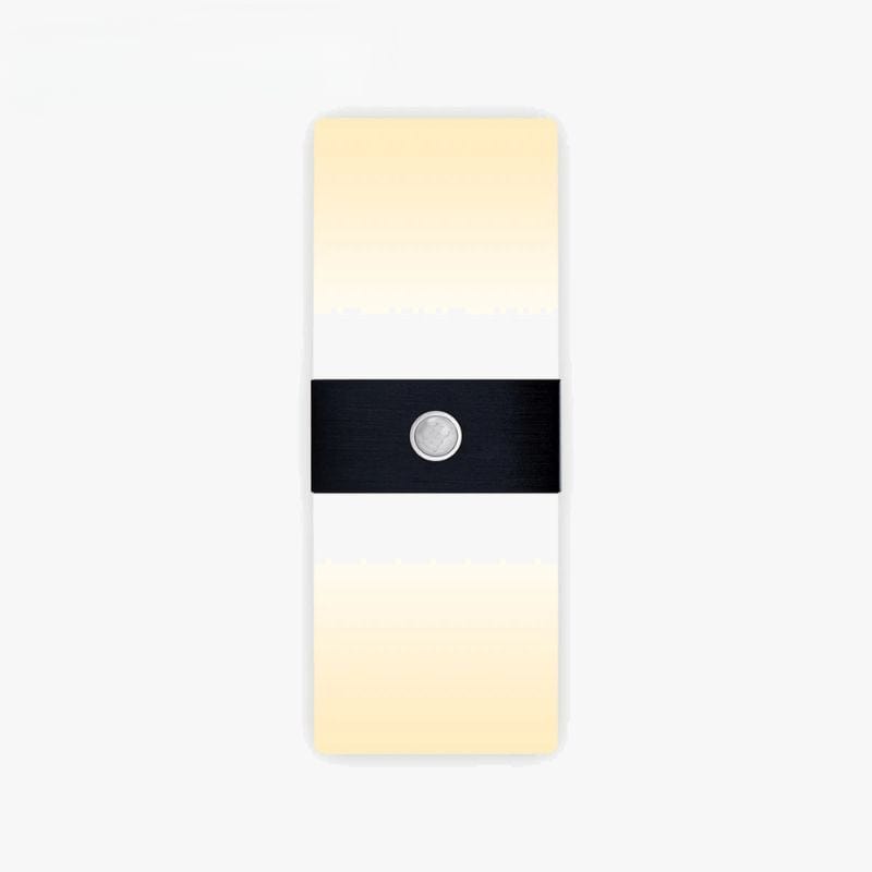 LED Wall Sconce with Motion Sensor for Indoor Lighting Black Norenza