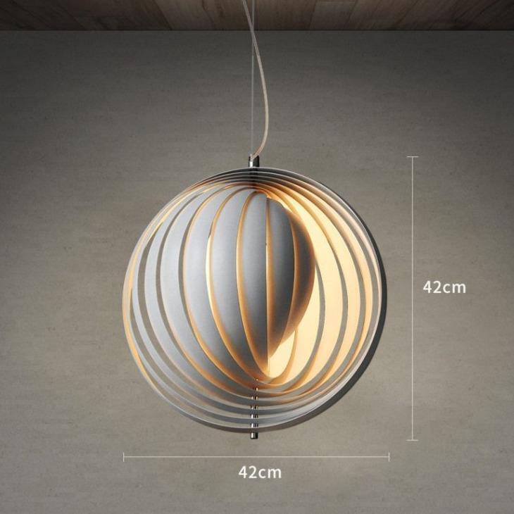 Loft Style Sphere Shade LED Suspension Light Norenza