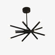 Chrome Bar Design Hanging Chandelier