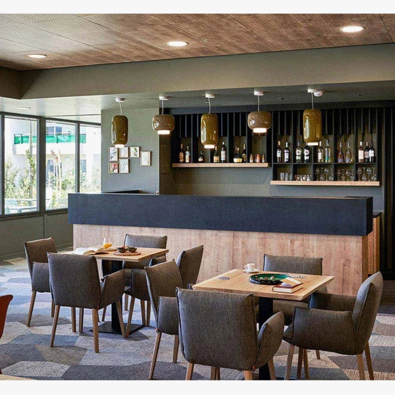 Italian Glass Pendant Light for Bars and Restaurants