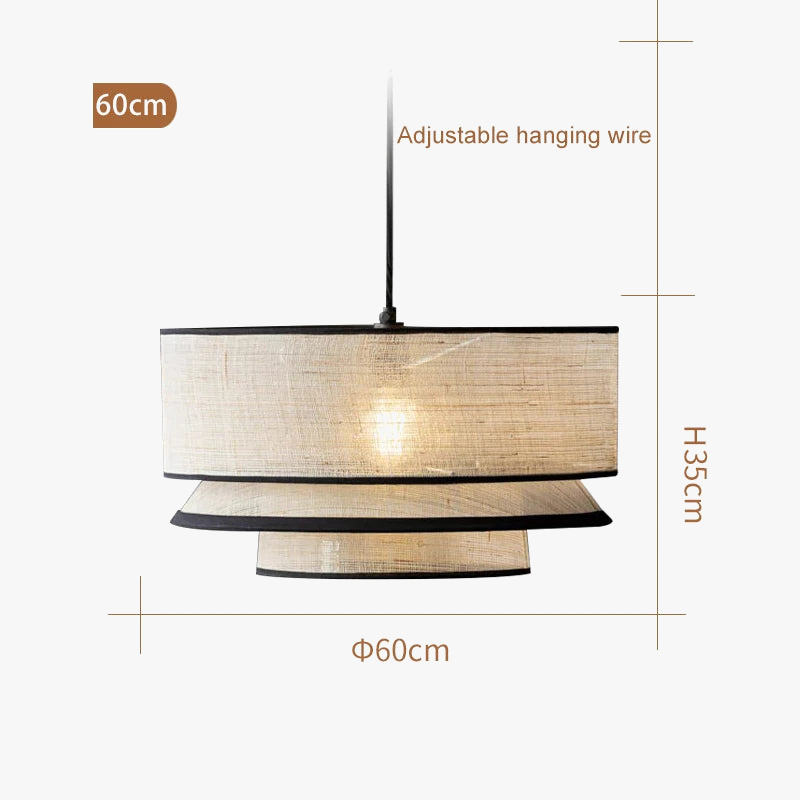 Modern Fabric Nordic Pendant Light for Interior Decor