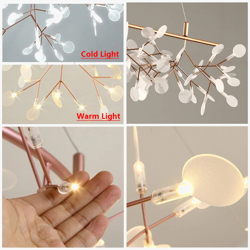 Sandyha Firefly LED Tree Branch Pendant Light