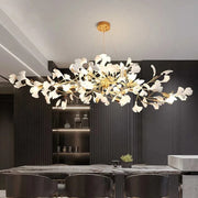 Luxury Ceramic Leaves and Gold Branches Decorative Design Norenza