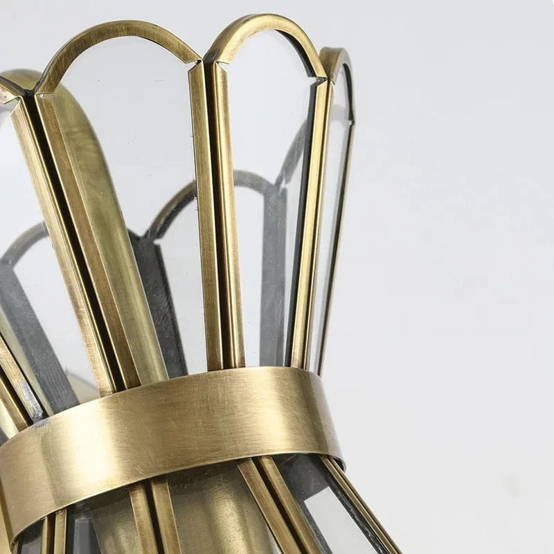 Luxury Copper LED Wall Sconce Norenza