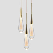 Luxury Crystal Glass LED Suspension Light Norenza