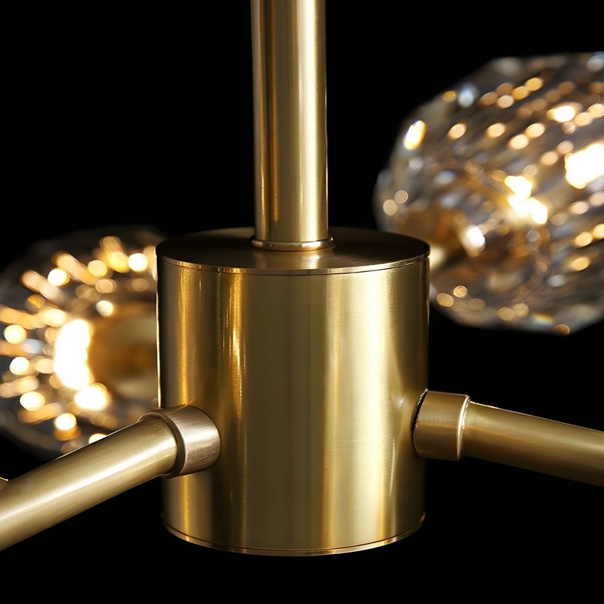 Luxury Gold LED Design Chandelier with Crystal Ball Norenza