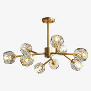 Luxury Gold LED Design Chandelier with Crystal Ball Norenza
