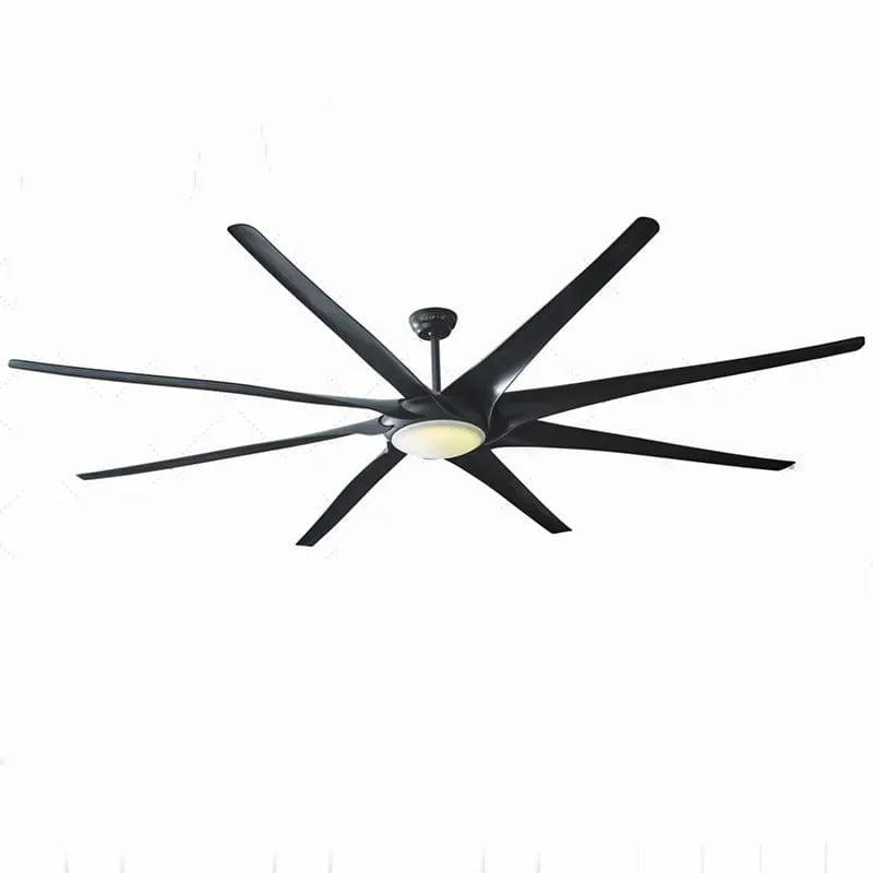 Luxury Industrial Ceiling Fan for Hotels and Clubs Black / 100" Norenza