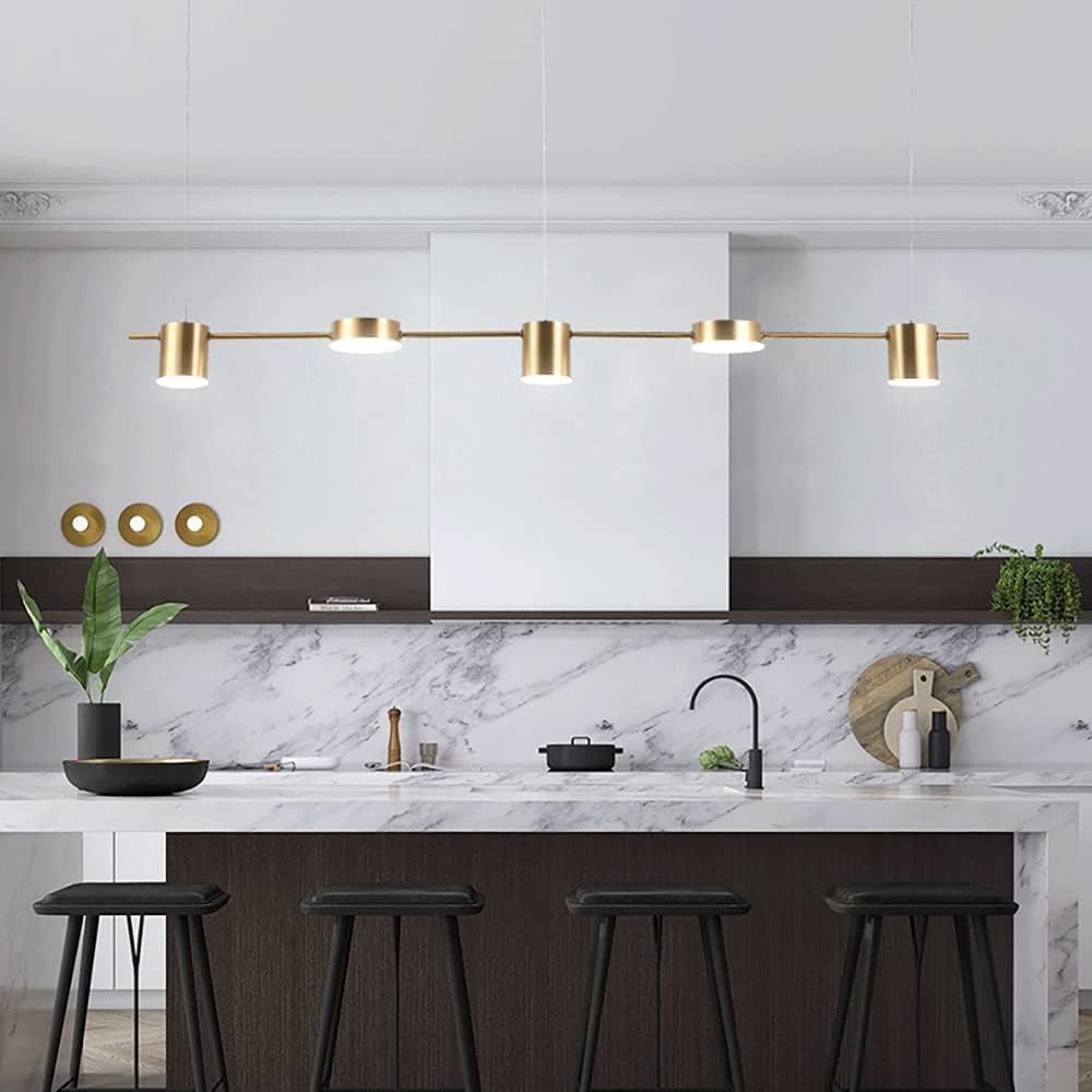 Luxury Metal LED Pendant Light - Sleek Long Design Norenza