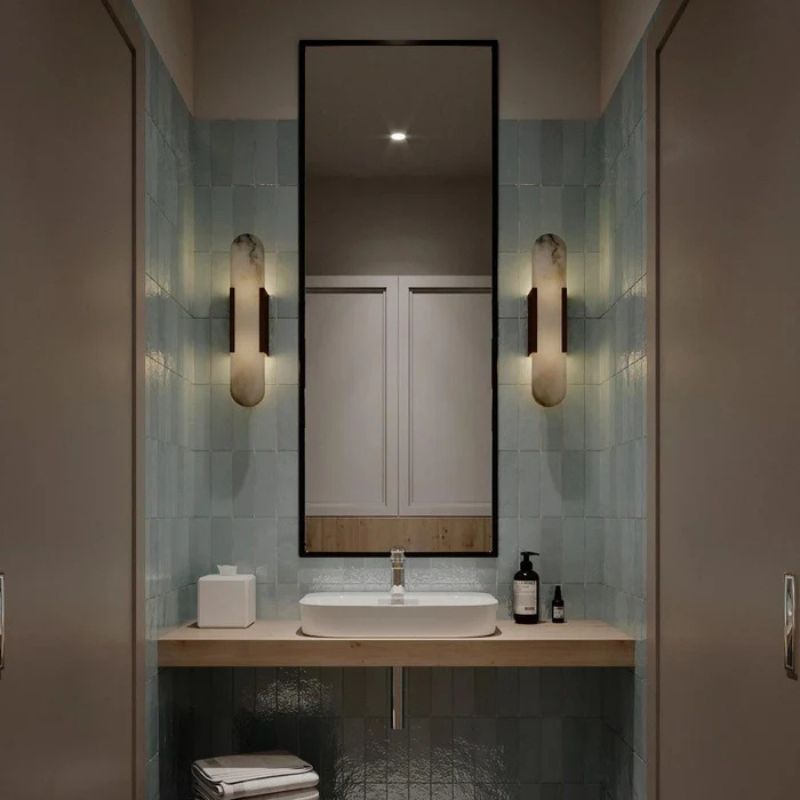 Luxury Long Marble LED Wall Sconce