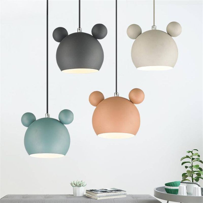 Colorful Mickey Mouse LED Pendant Light